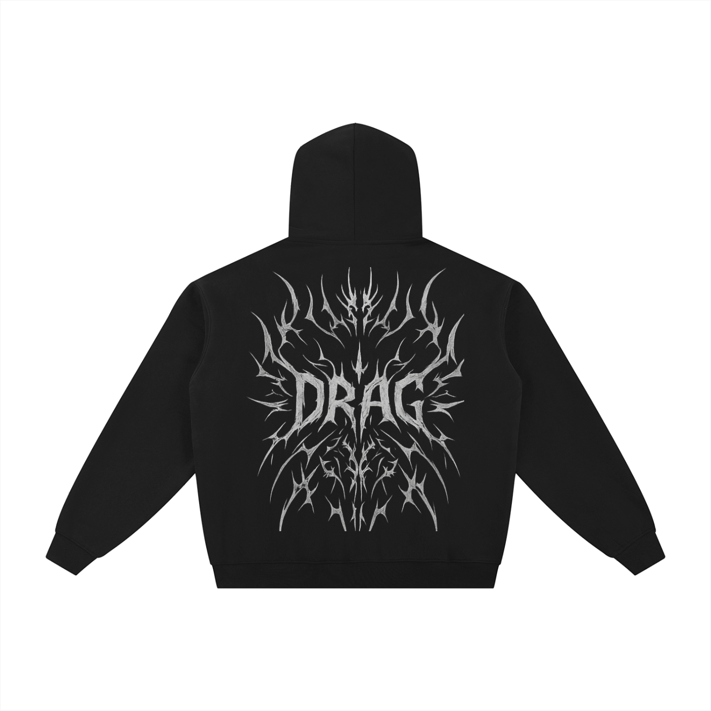 Dragcustoms Fleece Zip-Through Hoodie
