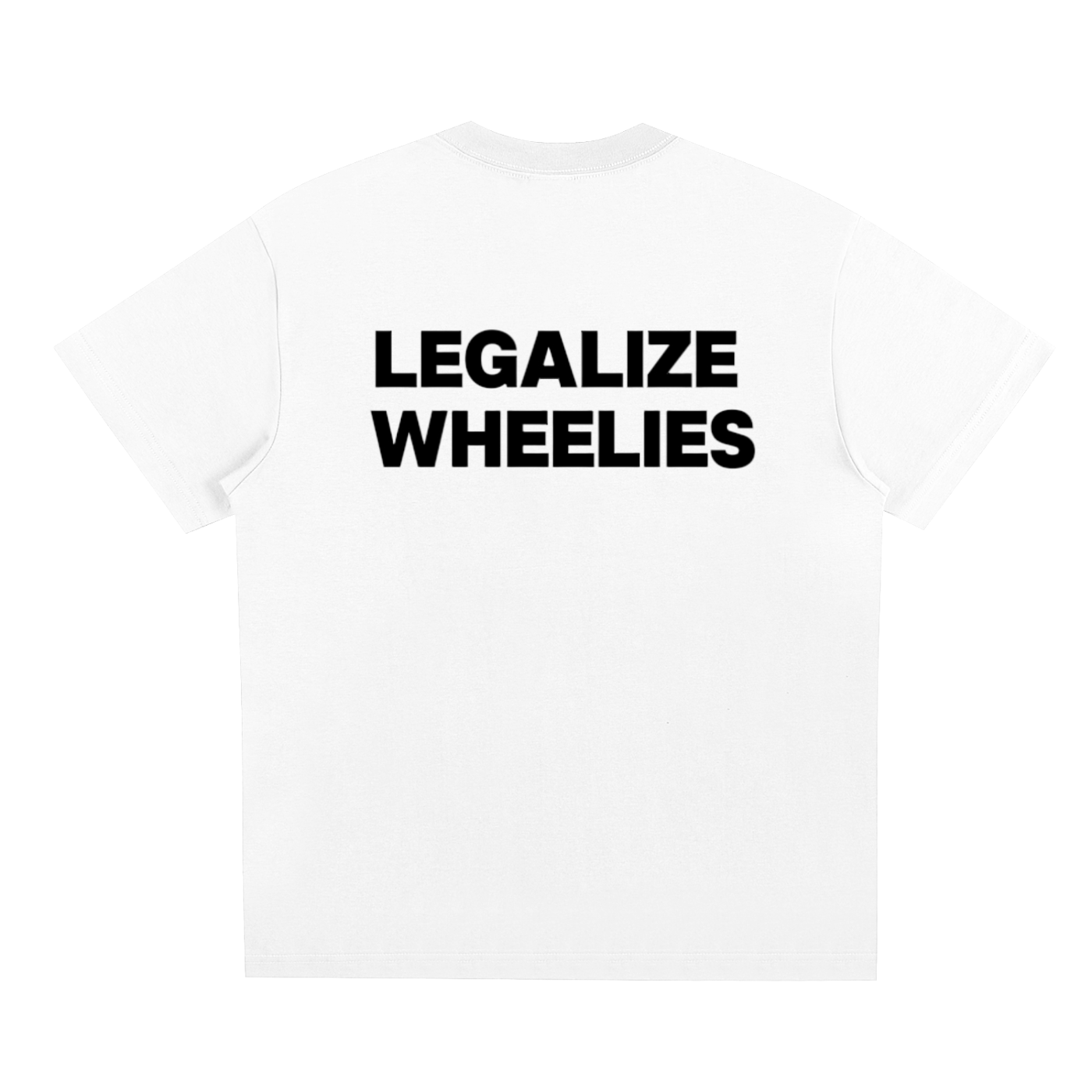 Legalize Wheelies T-Shirt White