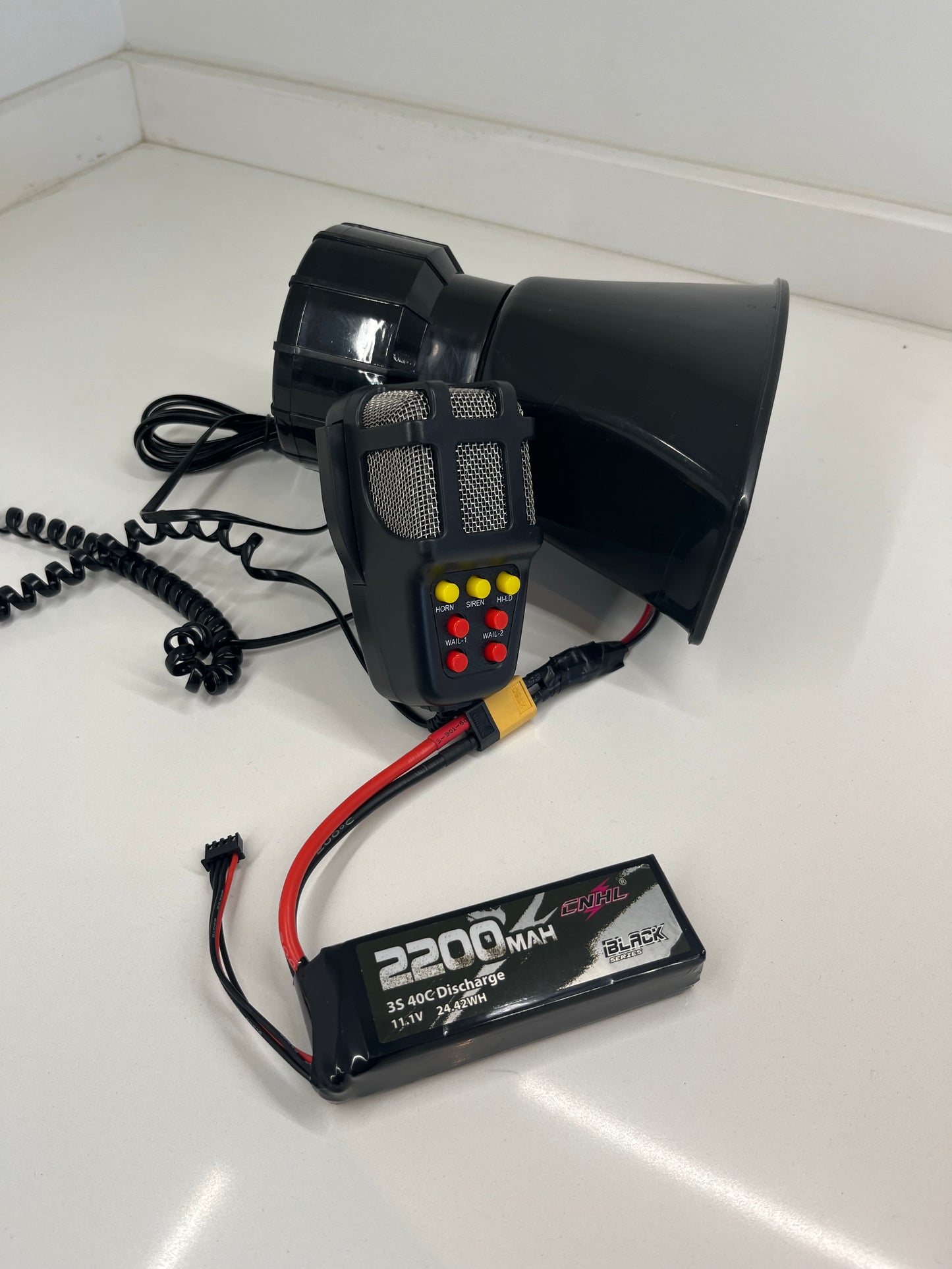 Loud speaker Battery powered For e-bikes/bikes