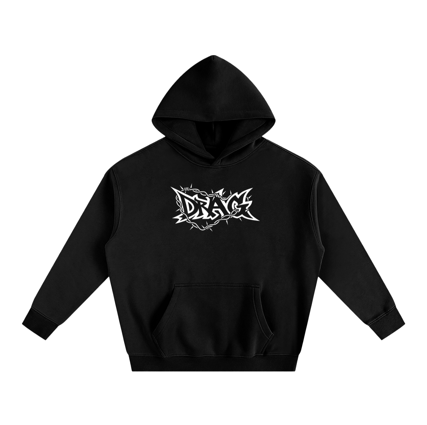Legalize Wheelies Oversize Hoodie Black