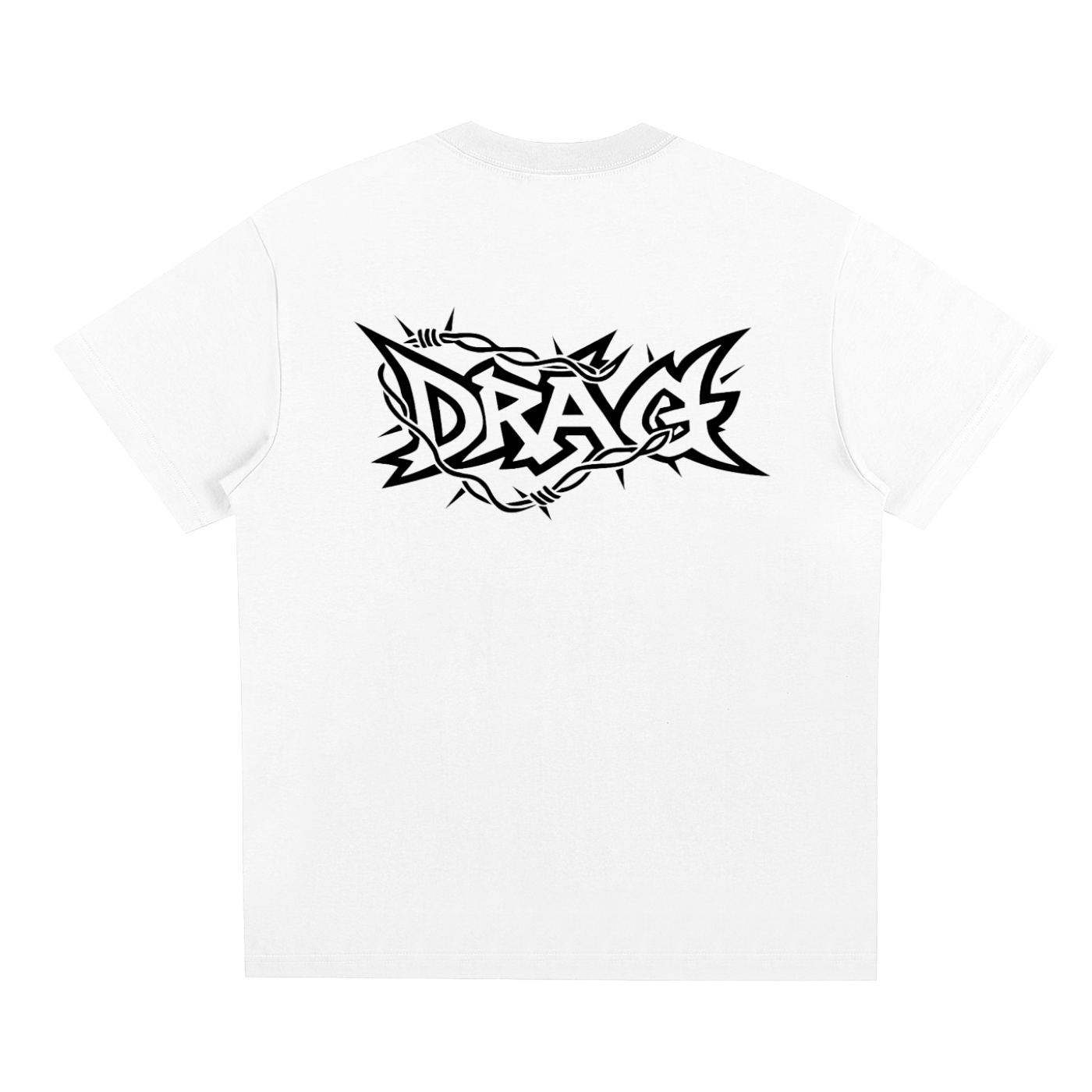 Drag Customs White Te-shirt